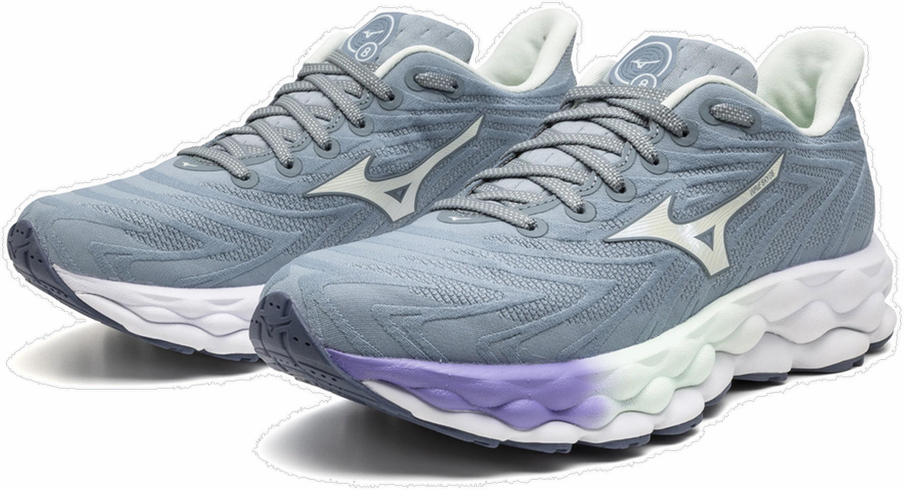 Shoes Mizuno Mizuno Wave Sky 8 Womens Running Shoes - Grey