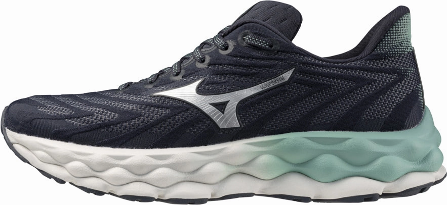 Shoes Mizuno Mizuno Wave Sky 8 Womens Running Shoes - Grey