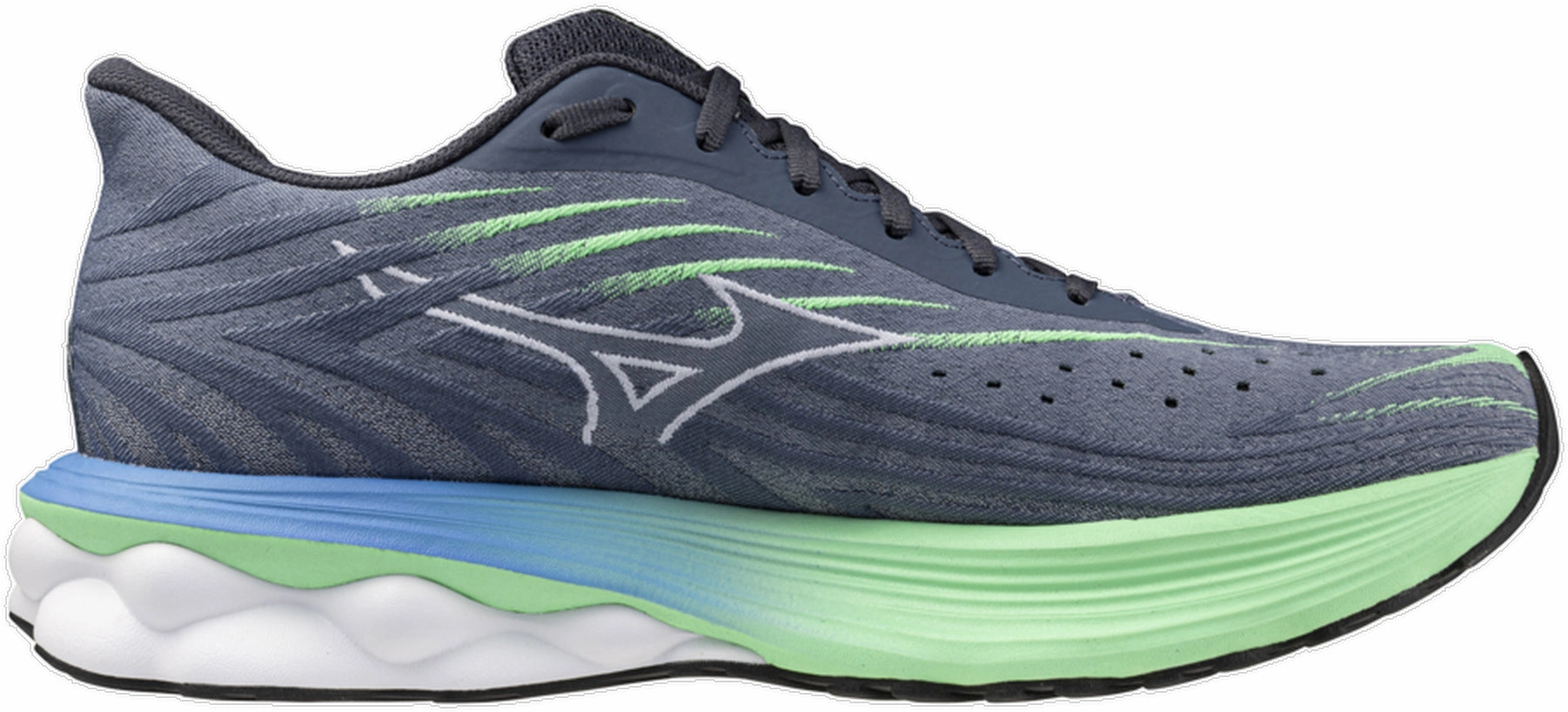 Shoes Mizuno Mizuno Wave Skyrise 6 Mens Running Shoes - Blue