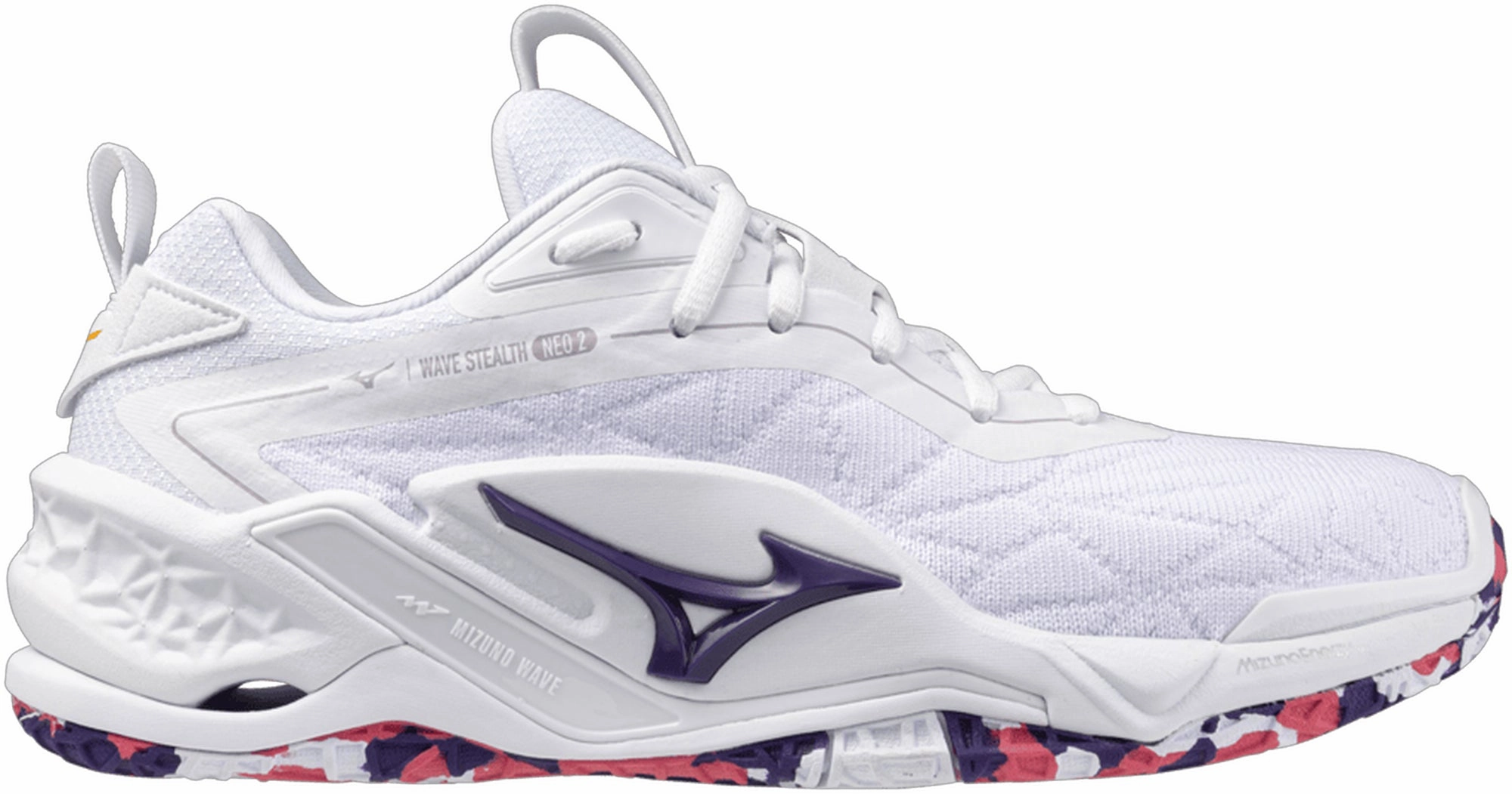 Shoes Mizuno Mizuno Wave Stealth Neo 2 Womens Netball Shoes - White