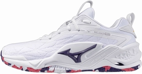 Shoes Mizuno Mizuno Wave Stealth Neo 2 Womens Netball Shoes - White