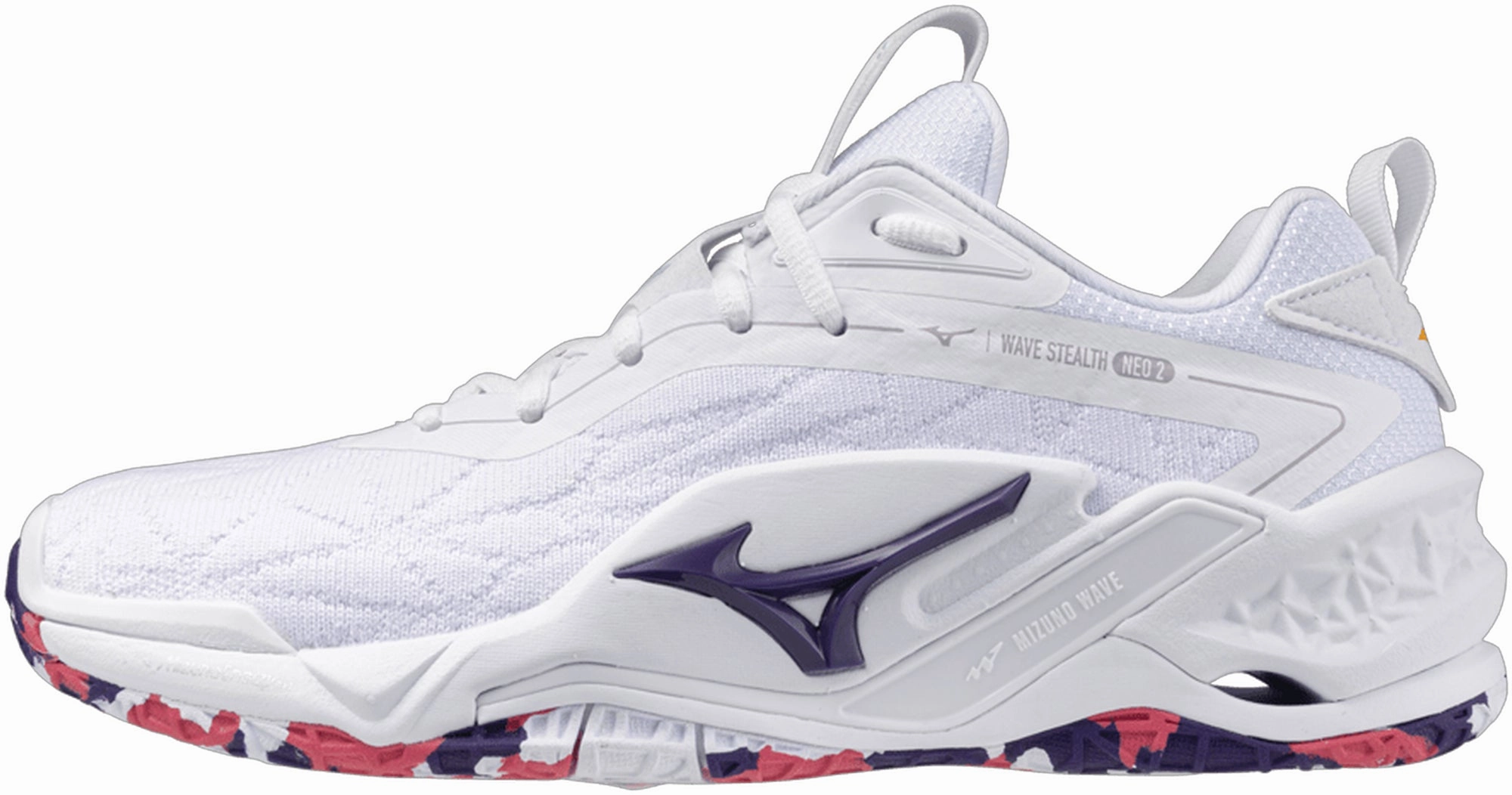 Shoes Mizuno Mizuno Wave Stealth Neo 2 Womens Netball Shoes - White