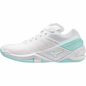 Shoes Mizuno Mizuno Wave Stealth Neo Womens Netball Shoes - White