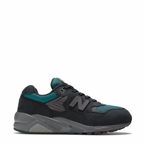 Shoes New Balance New Balance 580 Trainers Black / Vintage Teal / Magnet