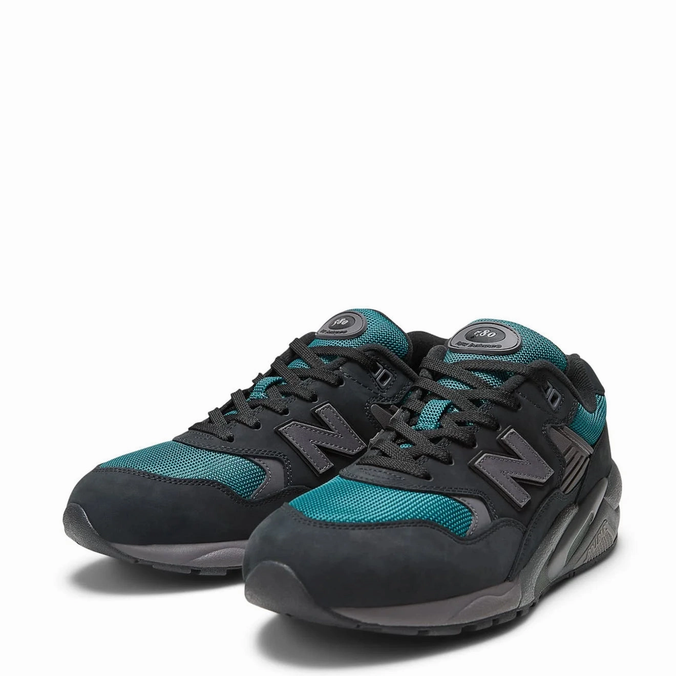 Shoes New Balance New Balance 580 Trainers Black / Vintage Teal / Magnet