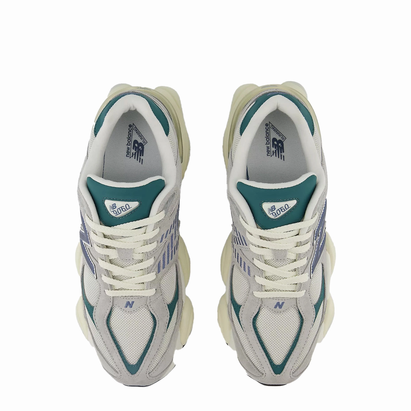Shoes New Balance New Balance 9060 Trainer Concrete / Vintage Indigo / New Spruce