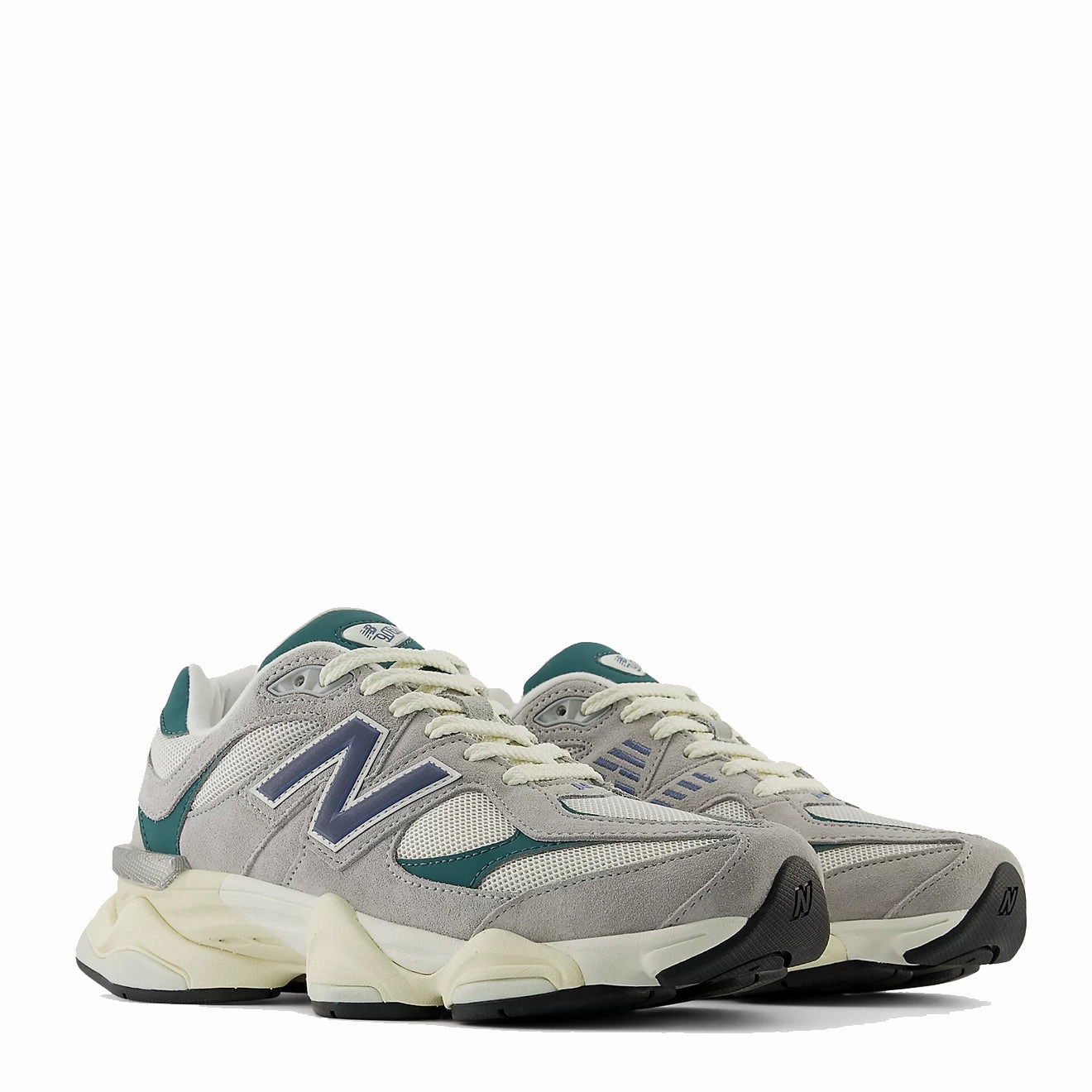 Shoes New Balance New Balance 9060 Trainer Concrete / Vintage Indigo / New Spruce