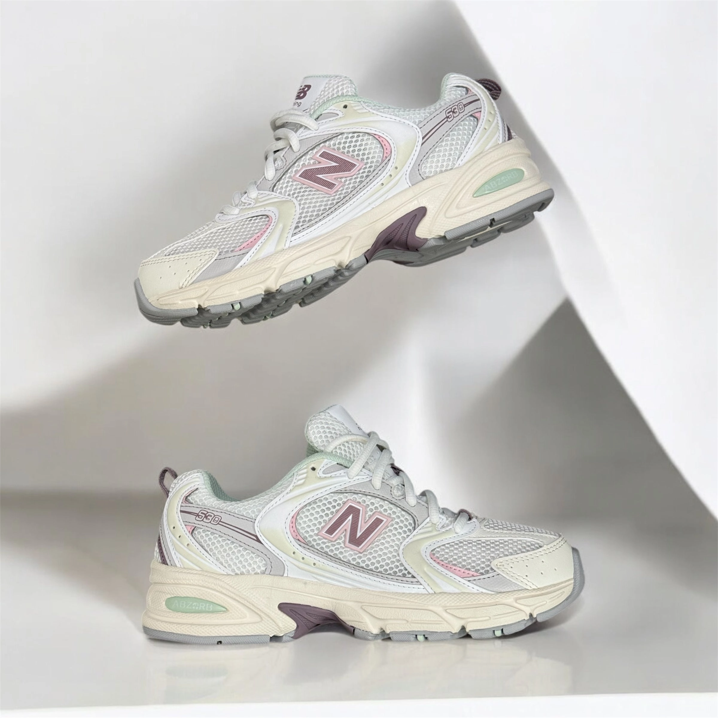 Shoes New Balance New Balance Mens 530 U530NEB White Purple