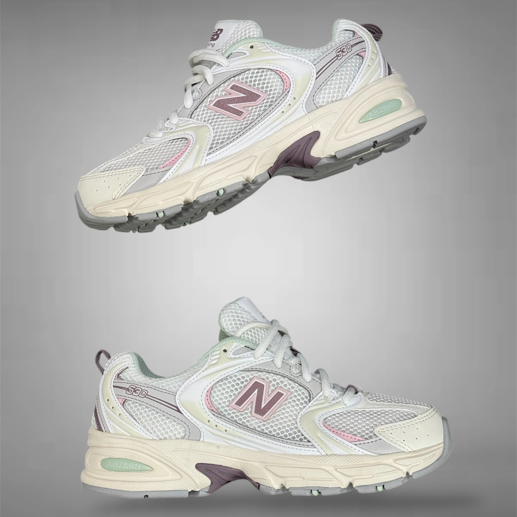 Shoes New Balance New Balance Mens 530 U530NEB White Purple