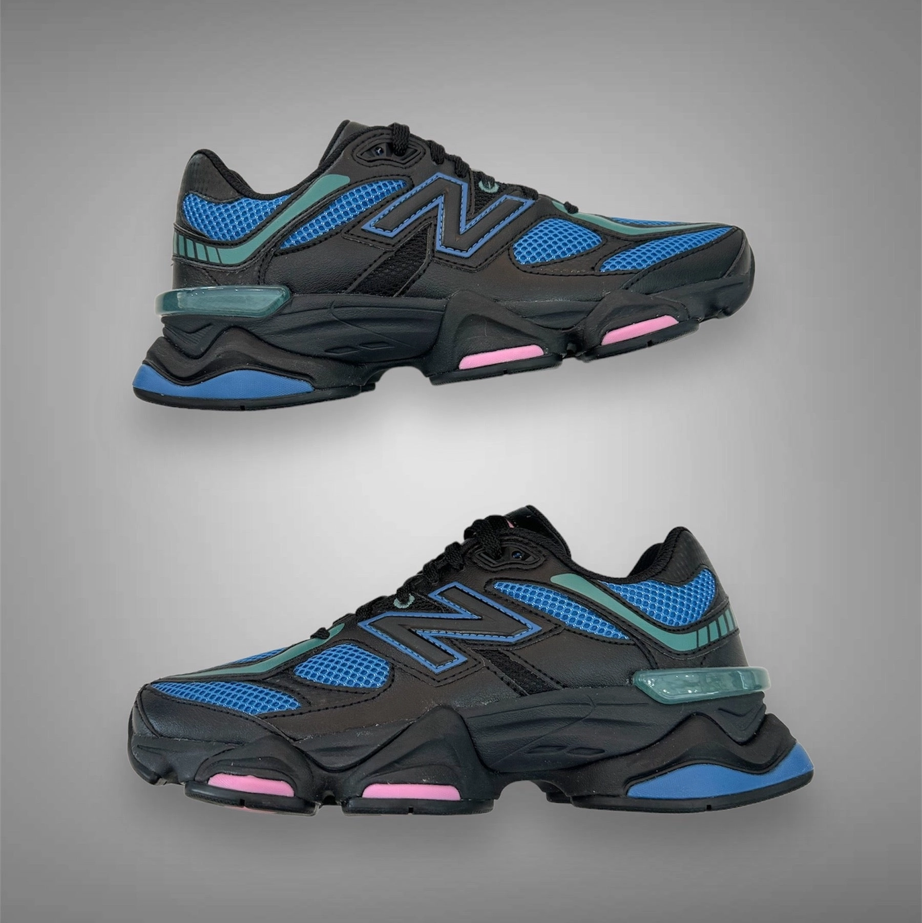 Shoes New Balance New Balance Mens 9060AGC Black Blue Pink