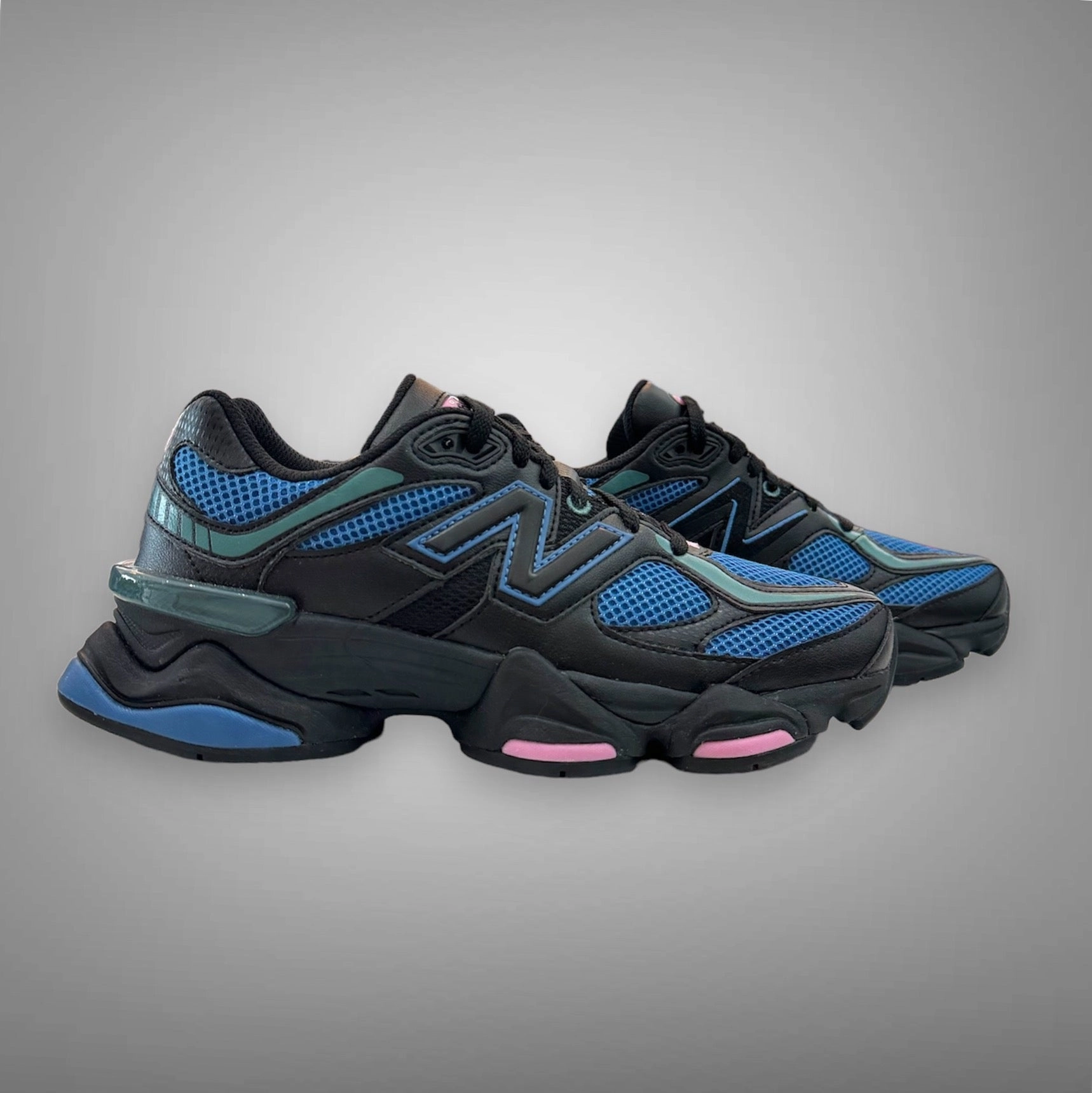 Shoes New Balance New Balance Mens 9060AGC Black Blue Pink