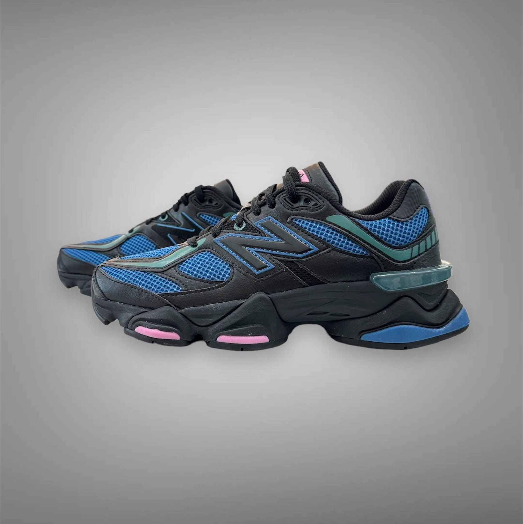 Shoes New Balance New Balance Mens 9060AGC Black Blue Pink
