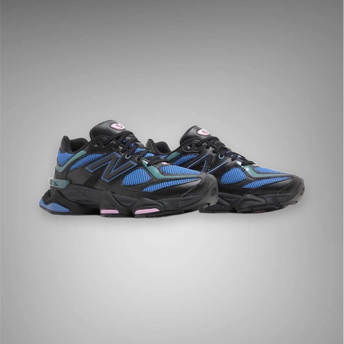 Shoes New Balance New Balance Mens 9060AGC Black Blue Pink