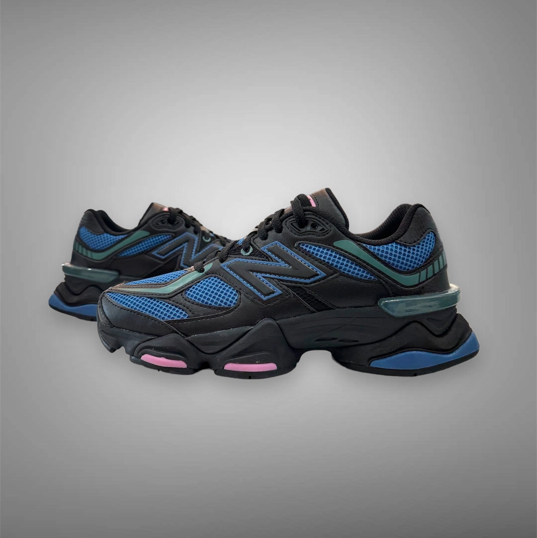 Shoes New Balance New Balance Mens 9060AGC Black Blue Pink