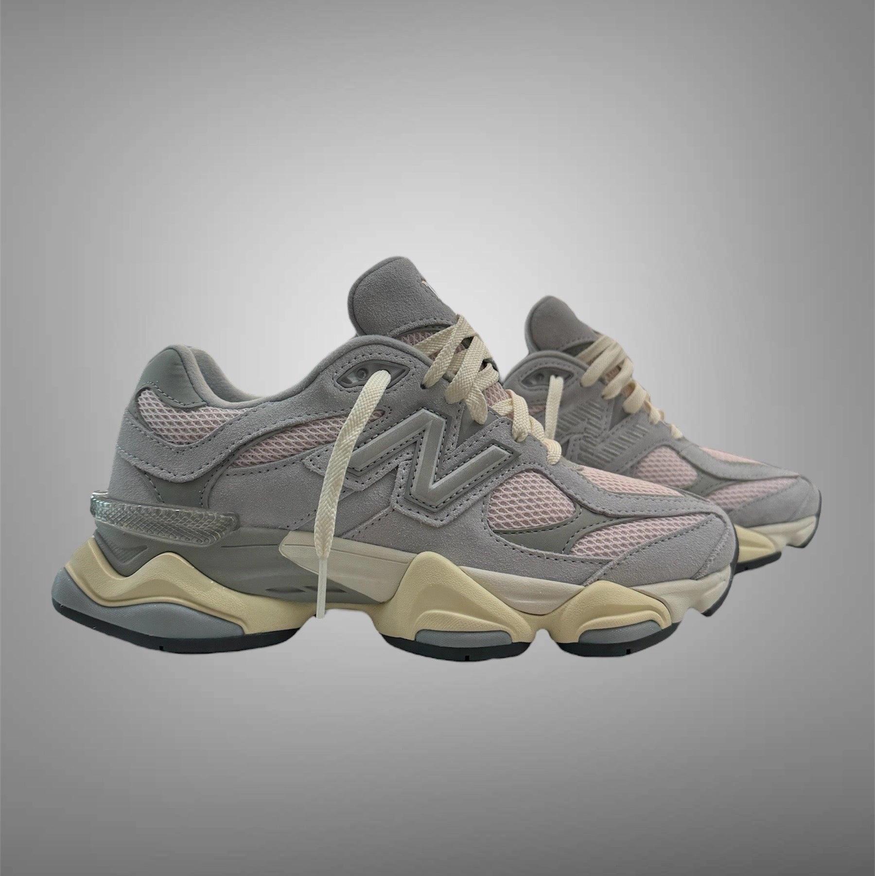 Shoes New Balance New Balance Mens 9060SFB Grey Pink