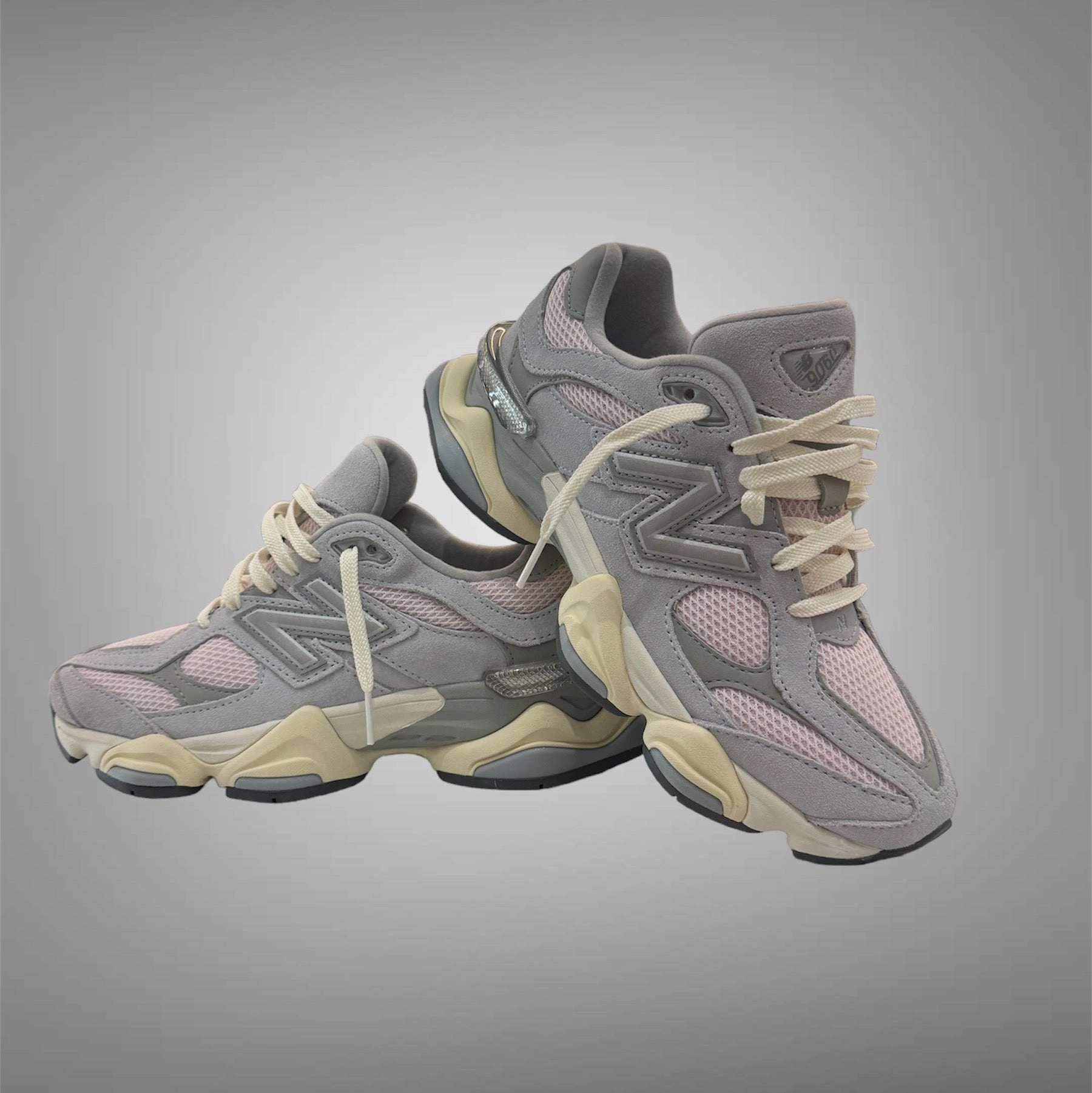 Shoes New Balance New Balance Mens 9060SFB Grey Pink