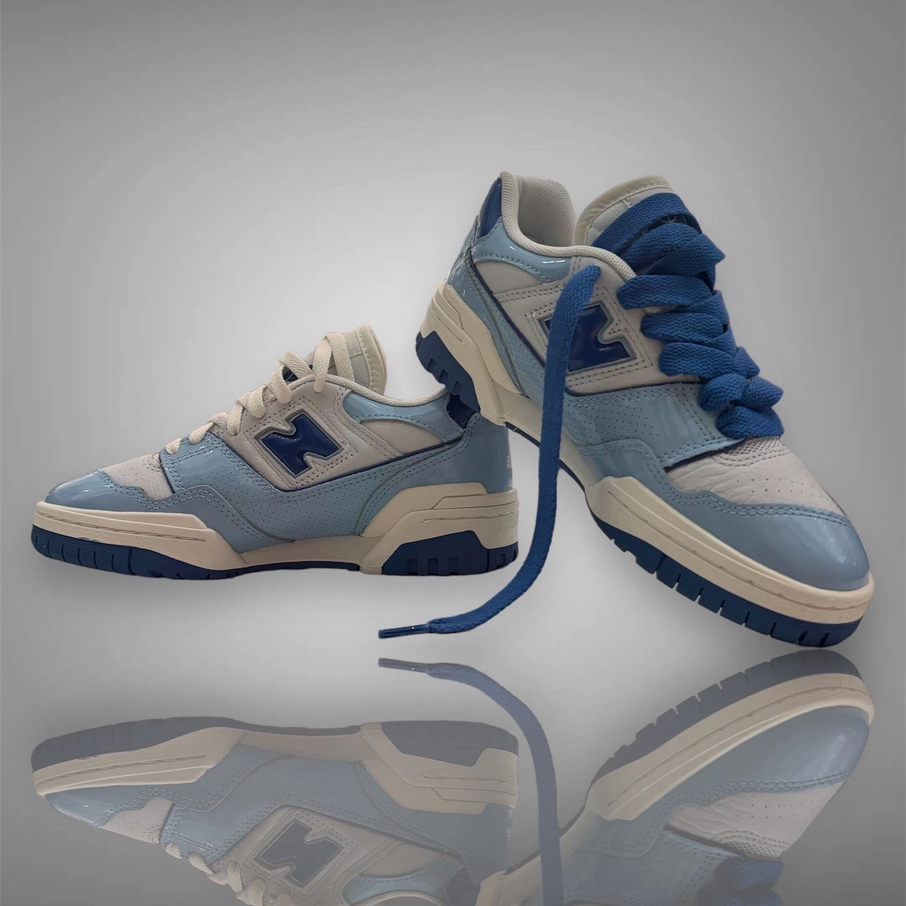 Shoes New Balance New Balance Mens BB550yke white blue