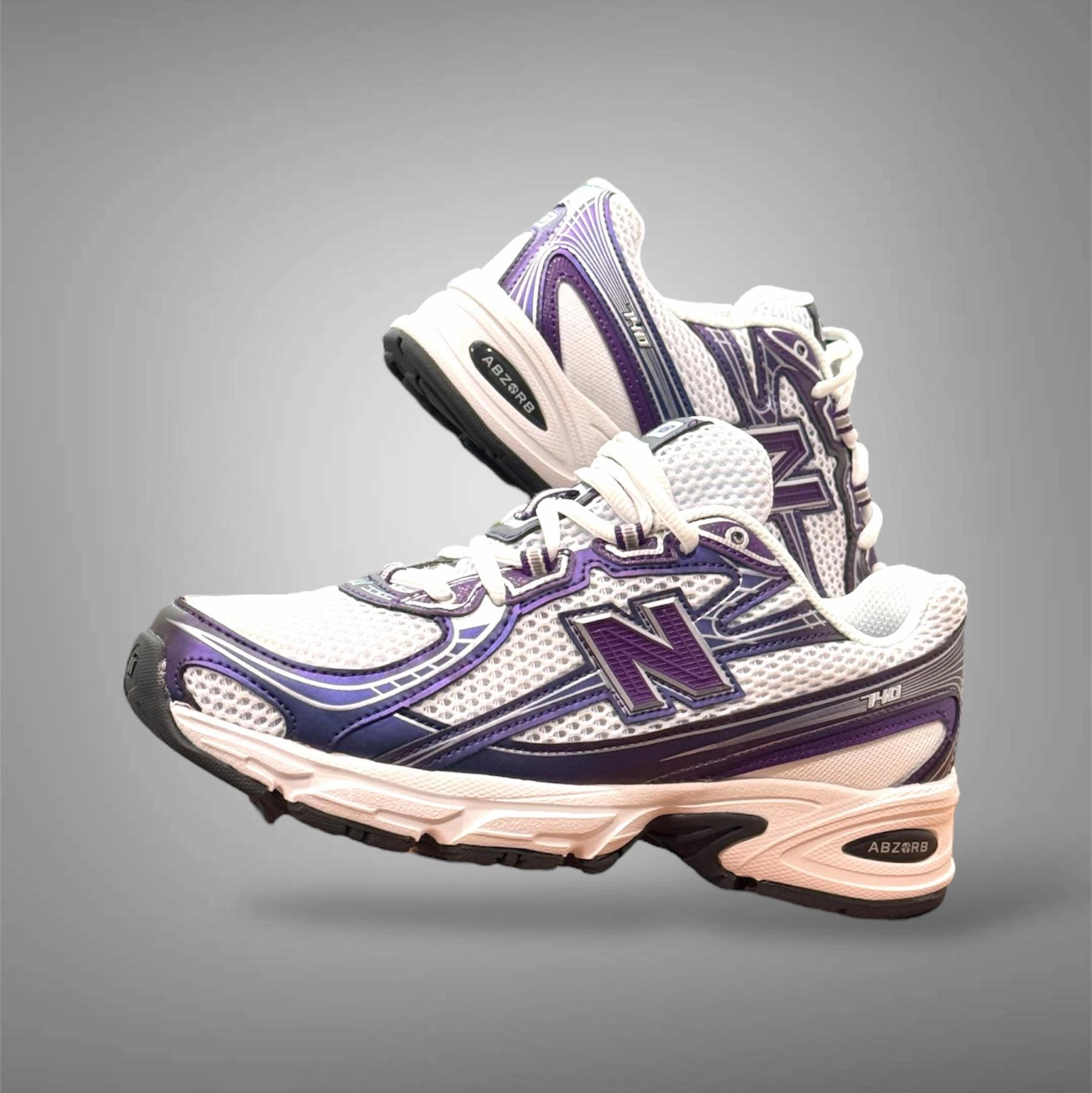 Shoes New Balance New Balance Mens U740CG2 Purple White