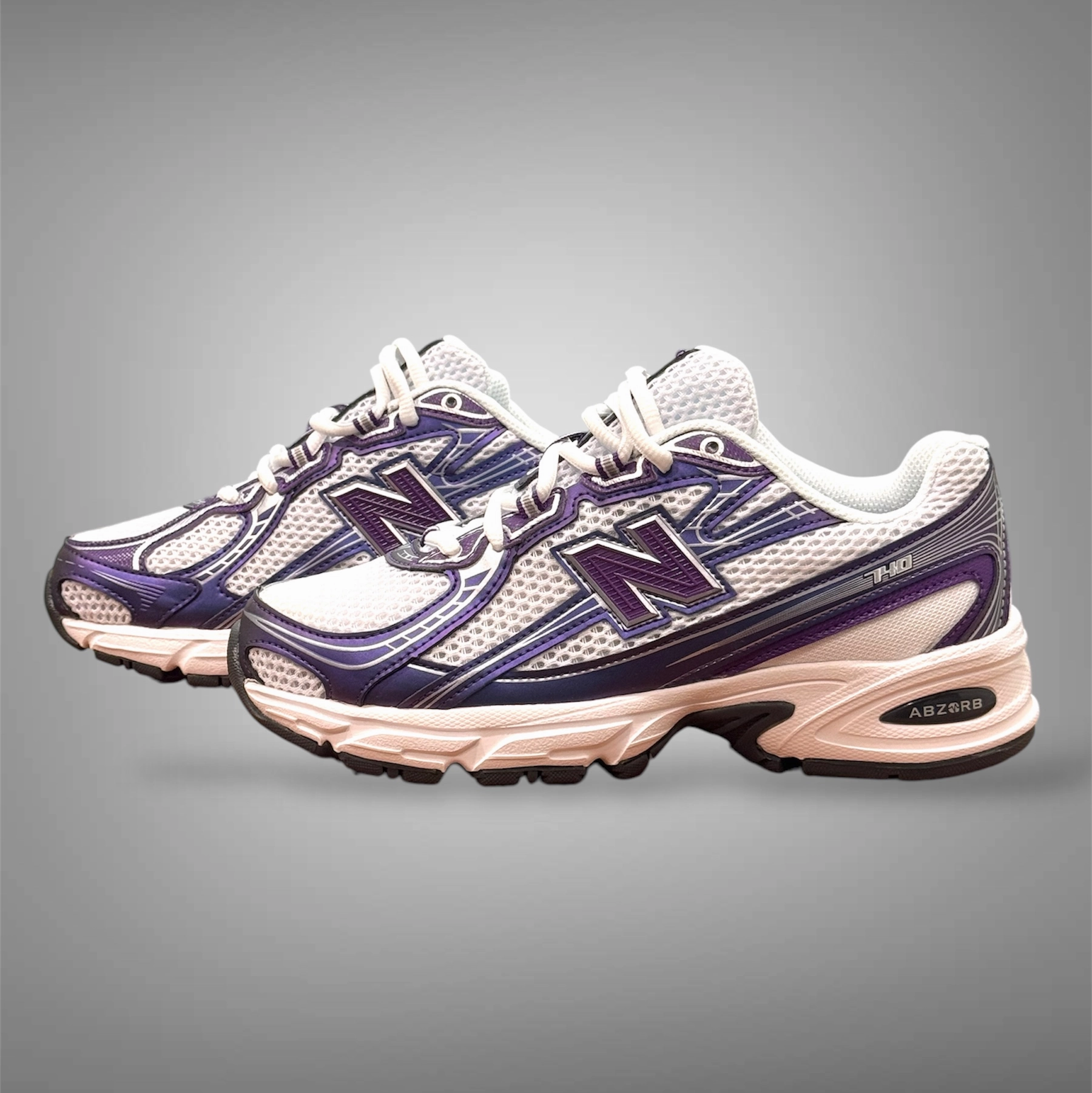 Shoes New Balance New Balance Mens U740CG2 Purple White