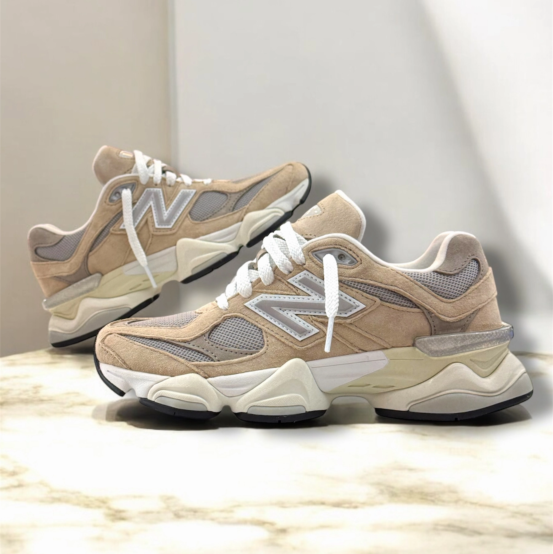 Shoes New Balance New Balance Mens U9060LBD Beige Grey