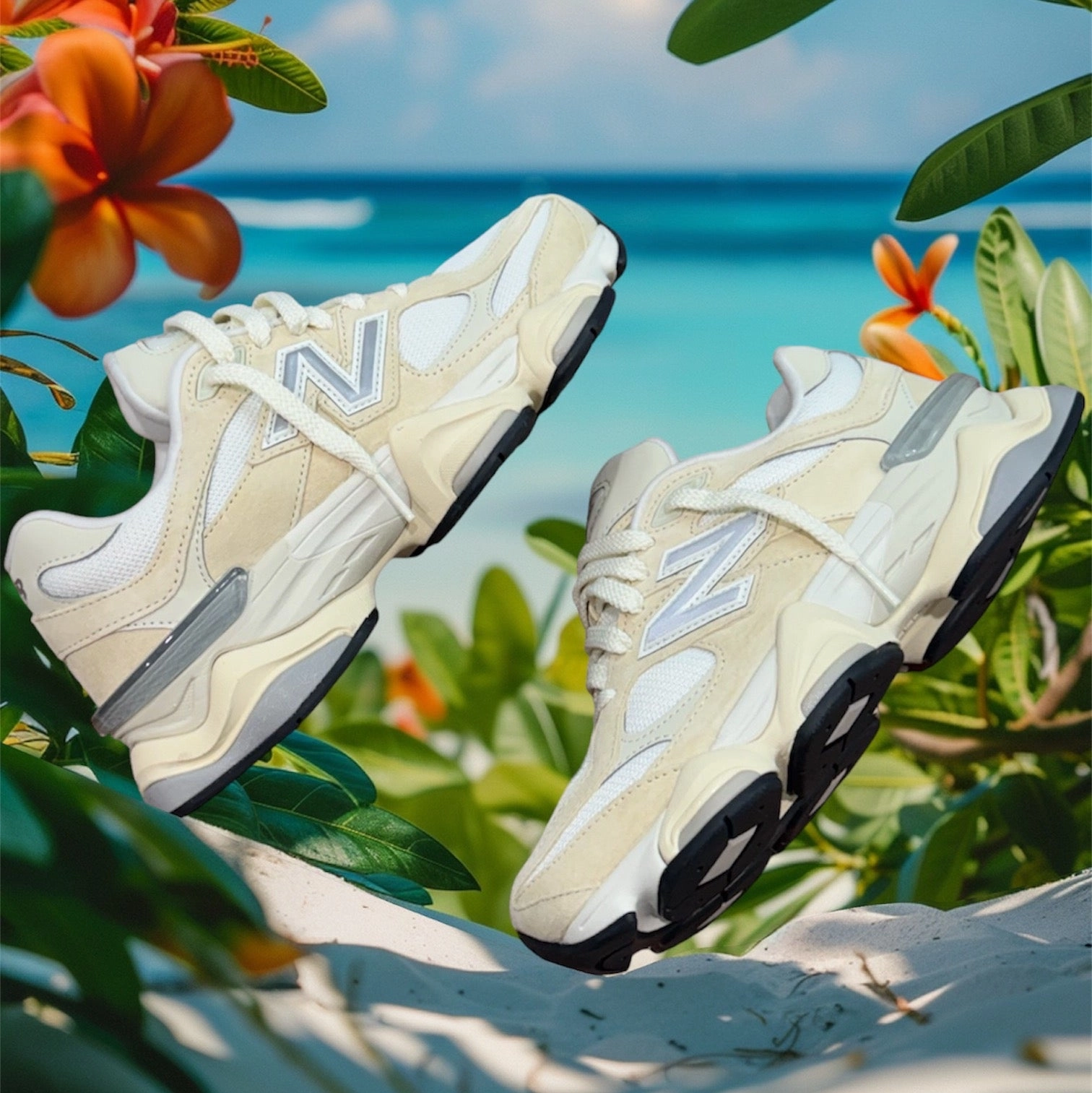 Shoes New Balance New Balance Mens U9060WNB Beige White