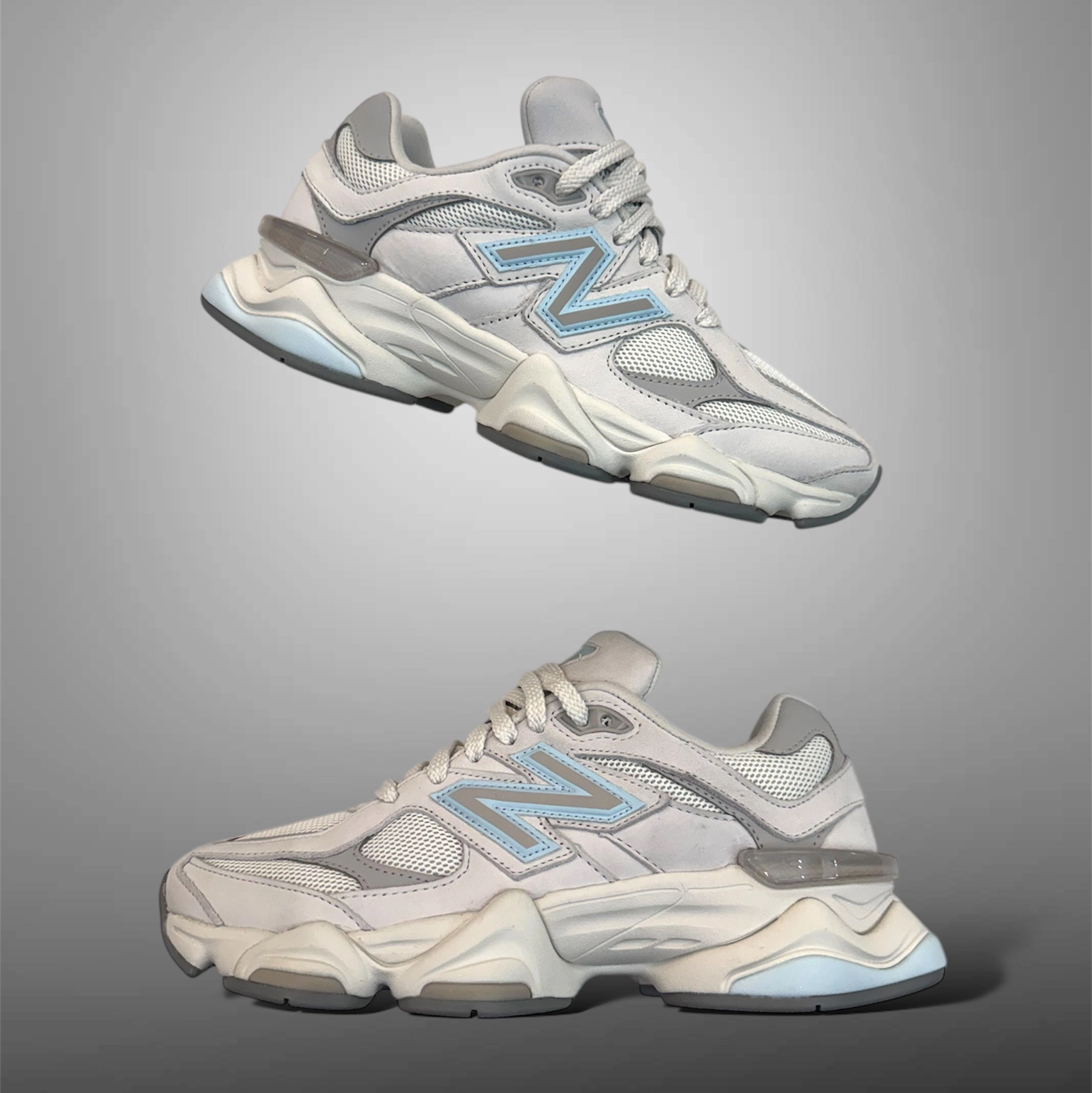 Shoes New Balance New Balance Mens U9060ZGA Light Grey Baby Blue