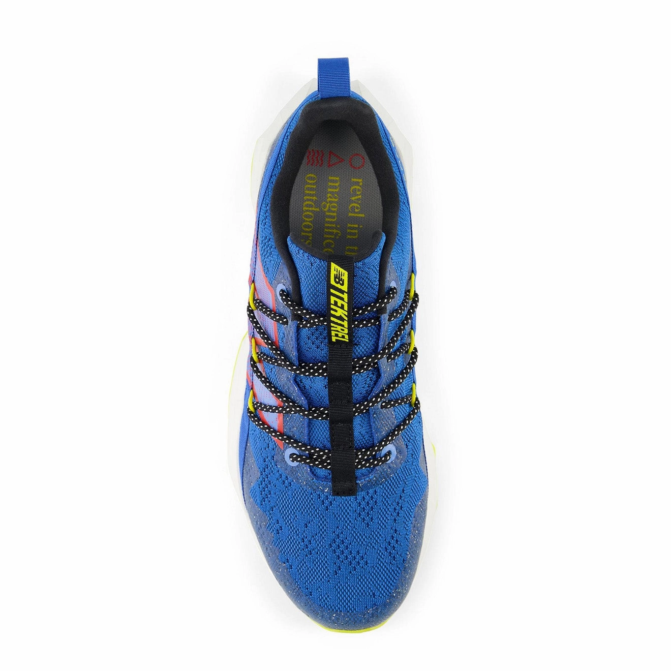 Shoes New Balance New Balance Tektrel Trainers Blue Oasis / Neo Flame