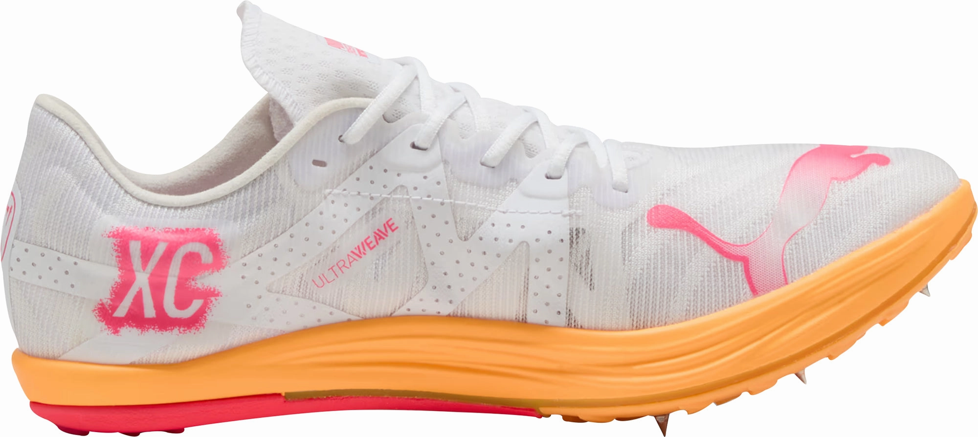 Shoes Puma Puma Crossfox Nitro Elite Cross Country Running Spikes - White