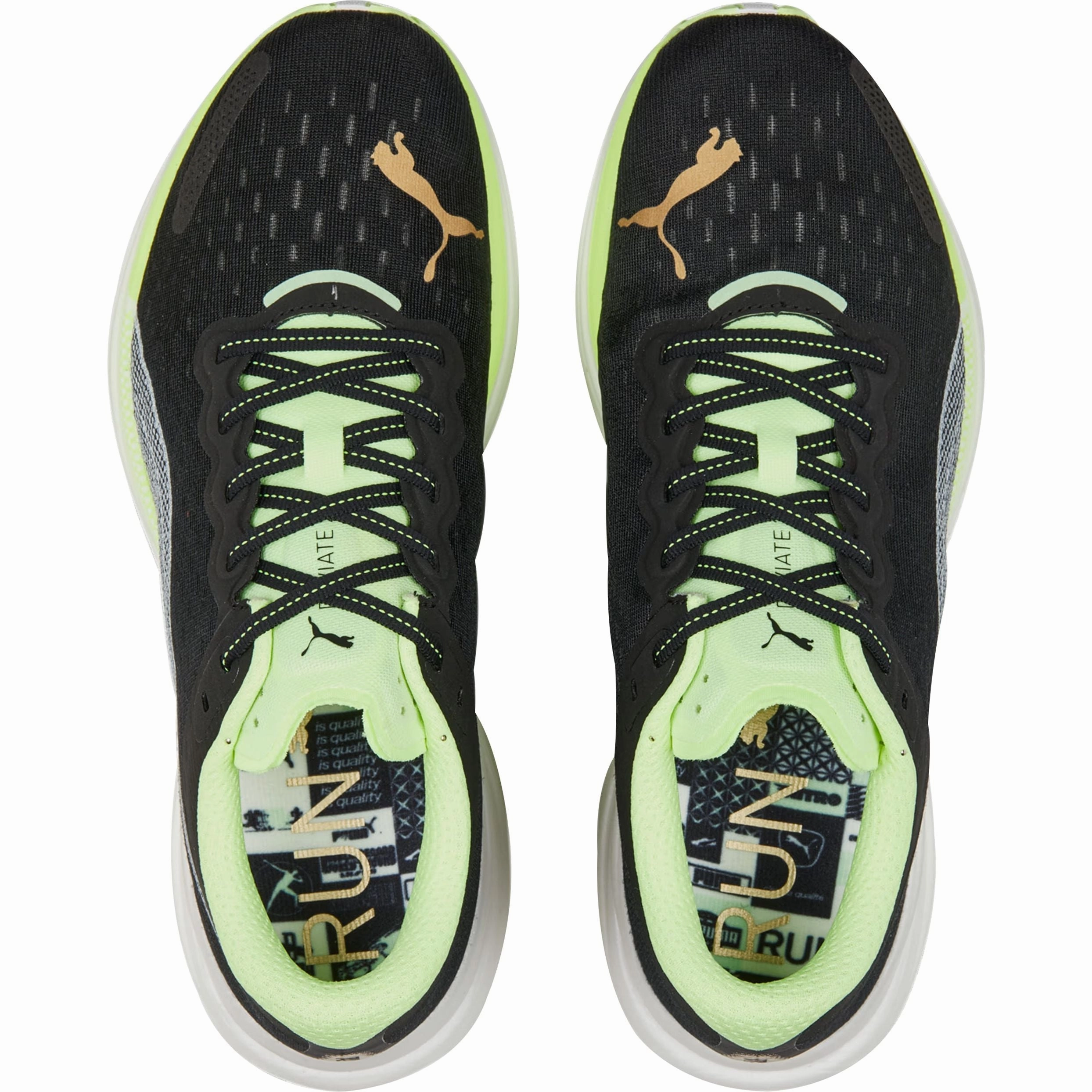 Shoes Puma Puma Deviate Nitro 2 Mens Running Shoes - Black