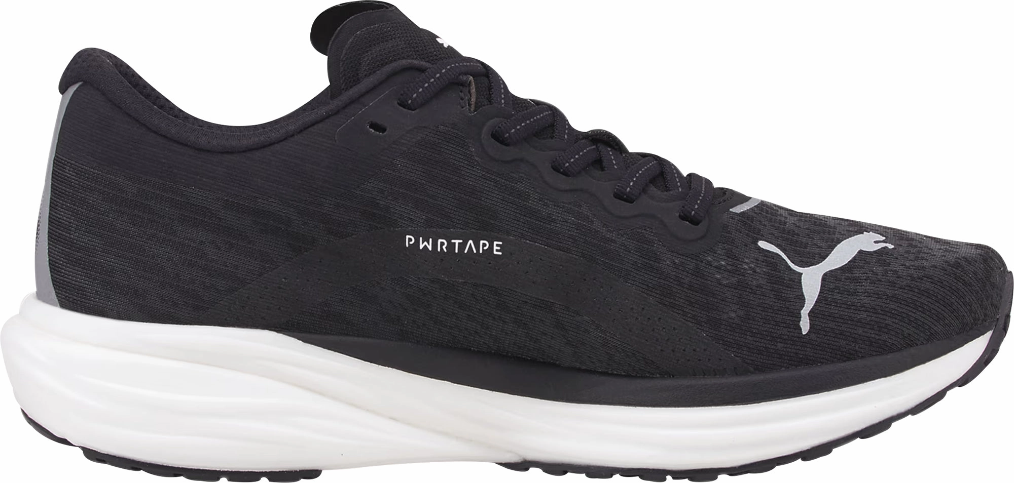 Shoes Puma Puma Deviate Nitro 2 WIDE FIT Mens Running Shoes - Black