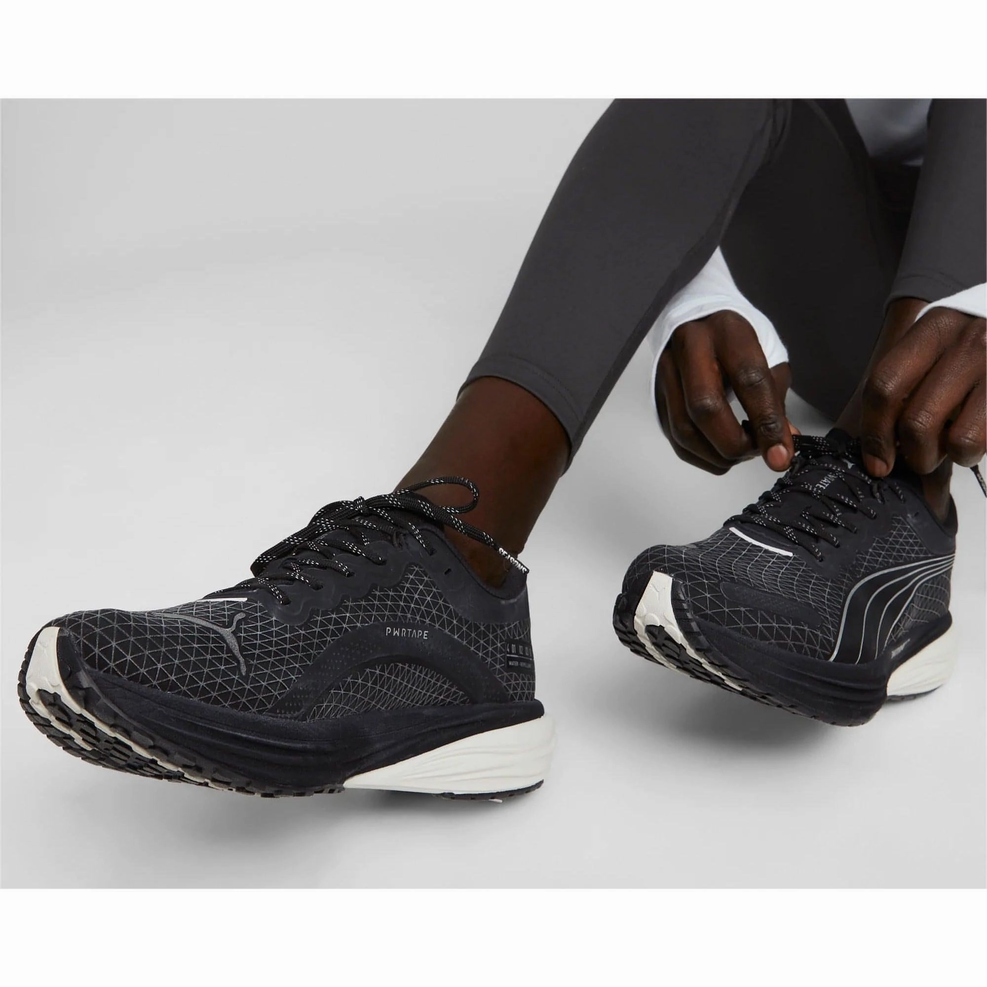 Shoes Puma Puma Deviate Nitro 2 WTR Mens Running Shoes - Black
