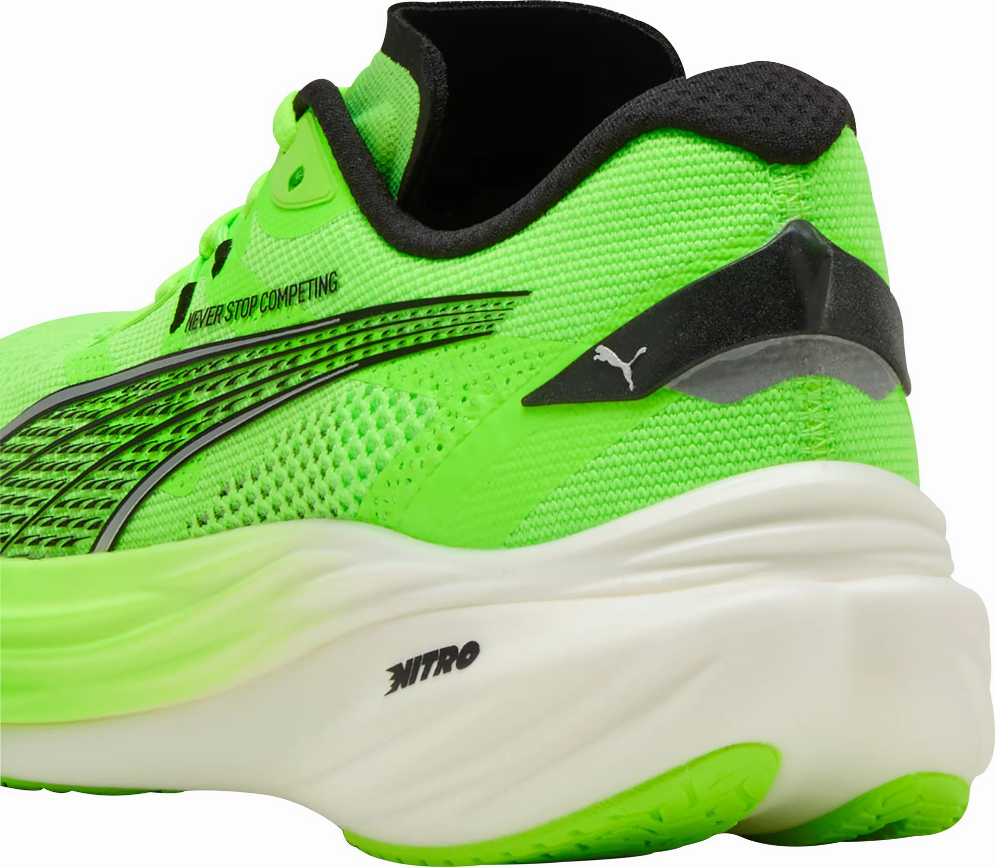 Shoes Puma Puma Deviate Nitro 3 HYROX Mens Running Shoes - Green