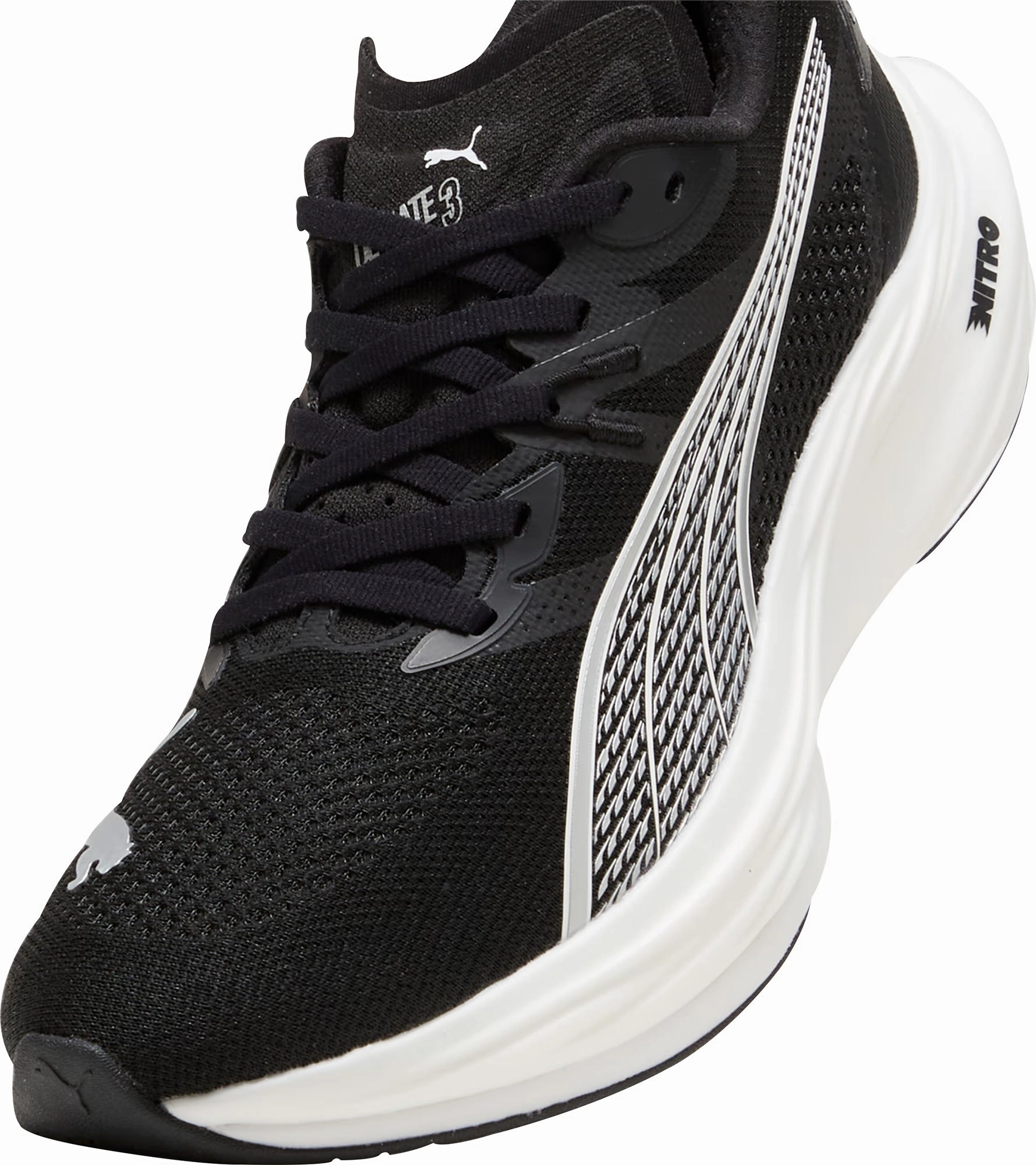 Shoes Puma Puma Deviate Nitro 3 Mens Running Shoes - Black