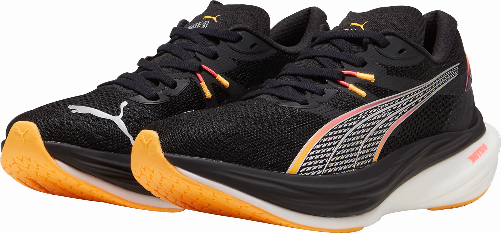 Shoes Puma Puma Deviate Nitro 3 Mens Running Shoes - Black