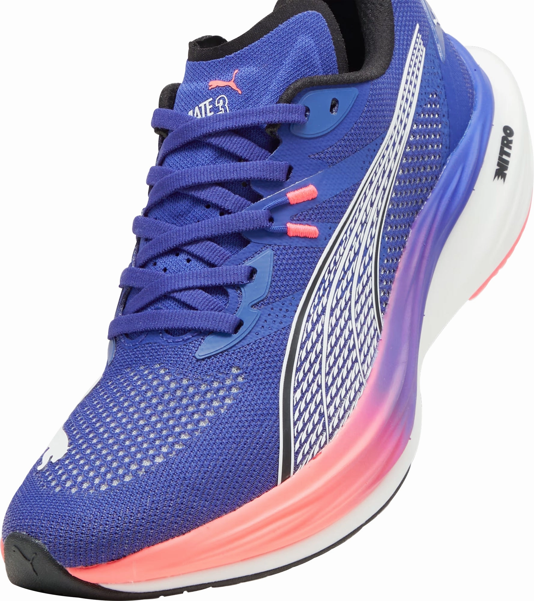 Shoes Puma Puma Deviate Nitro 3 Mens Running Shoes - Blue