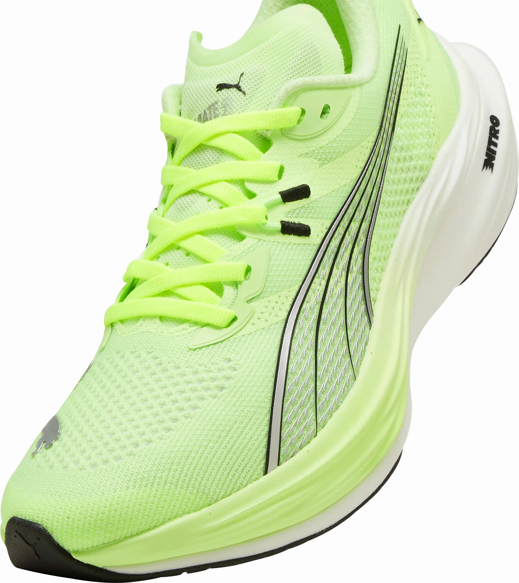 Shoes Puma Puma Deviate Nitro 3 Mens Running Shoes - Green
