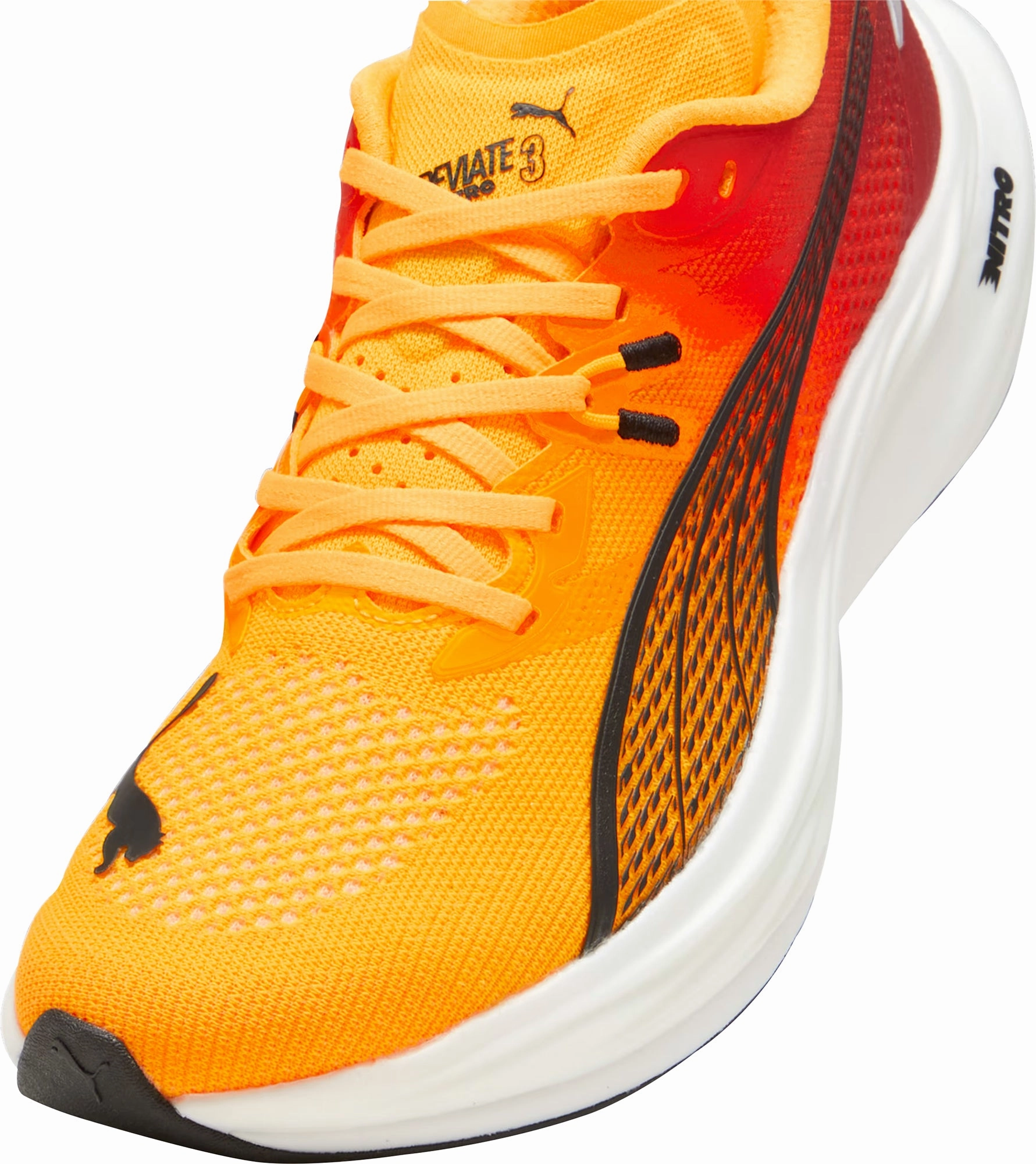Shoes Puma Puma Deviate Nitro 3 Mens Running Shoes - Orange