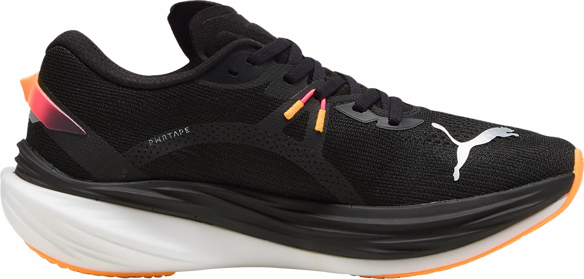 Shoes Puma Puma Deviate Nitro 3 WIDE FIT Mens Running Shoes - Black