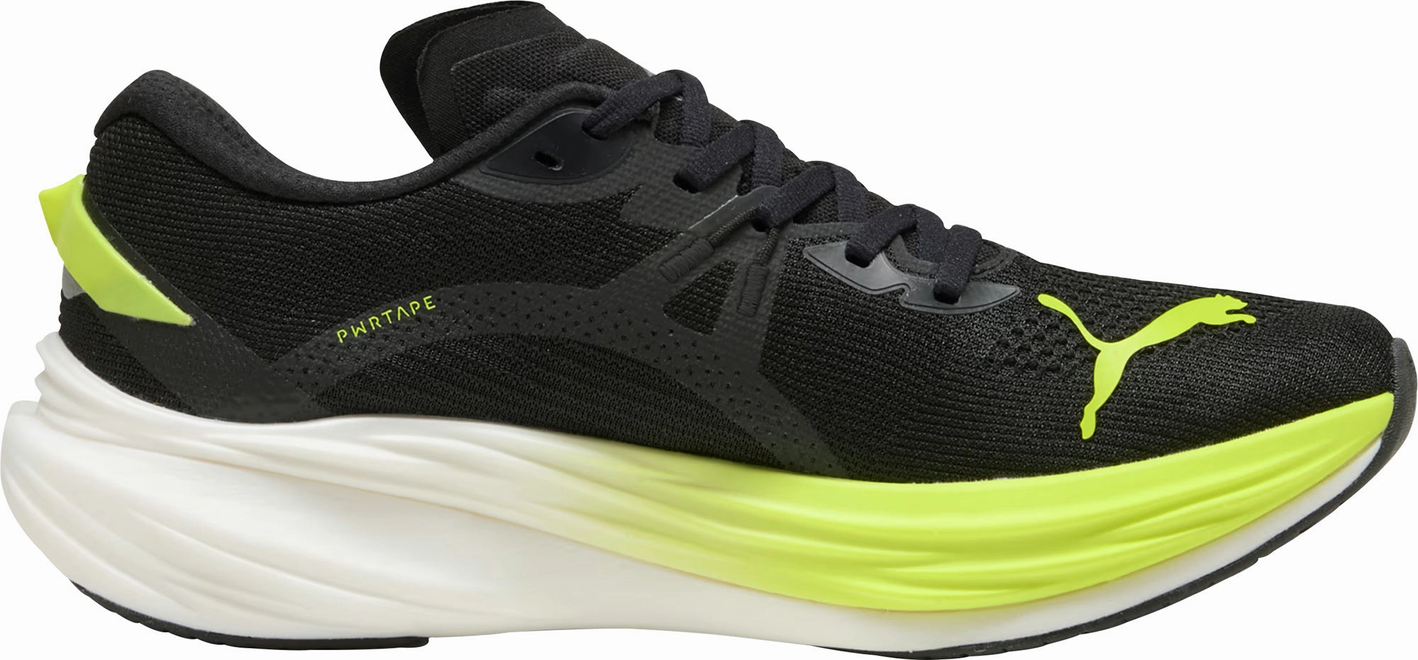 Shoes Puma Puma Deviate Nitro 3 WIDE FIT Mens Running Shoes - Black
