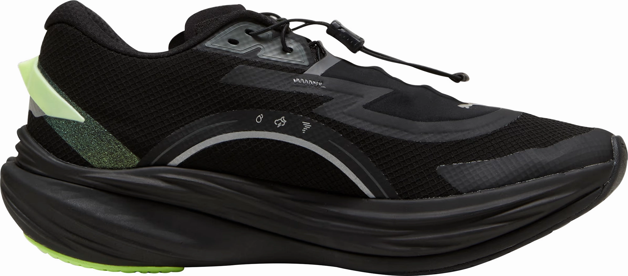 Shoes Puma Puma Deviate Nitro 3 WTR  Mens Running Shoes - Black