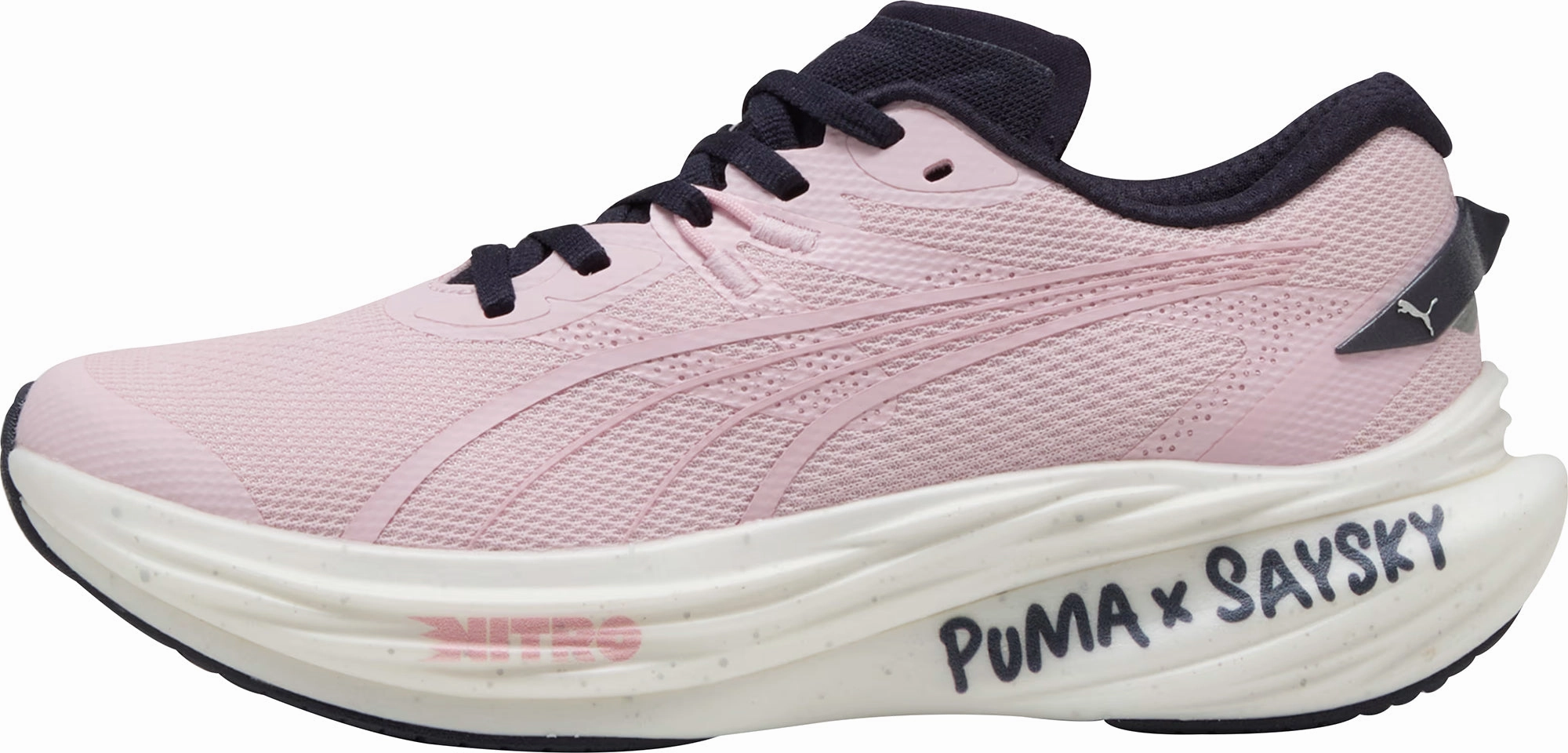 Shoes Puma Puma Deviate Nitro 3 X SAYSKY Mens Running Shoes - Pink