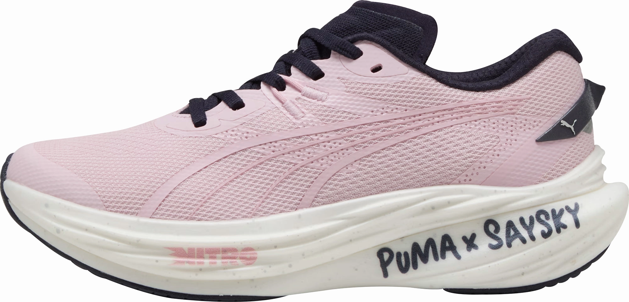 Shoes Puma Puma Deviate Nitro 3 X SAYSKY Womens Running Shoes - Pink