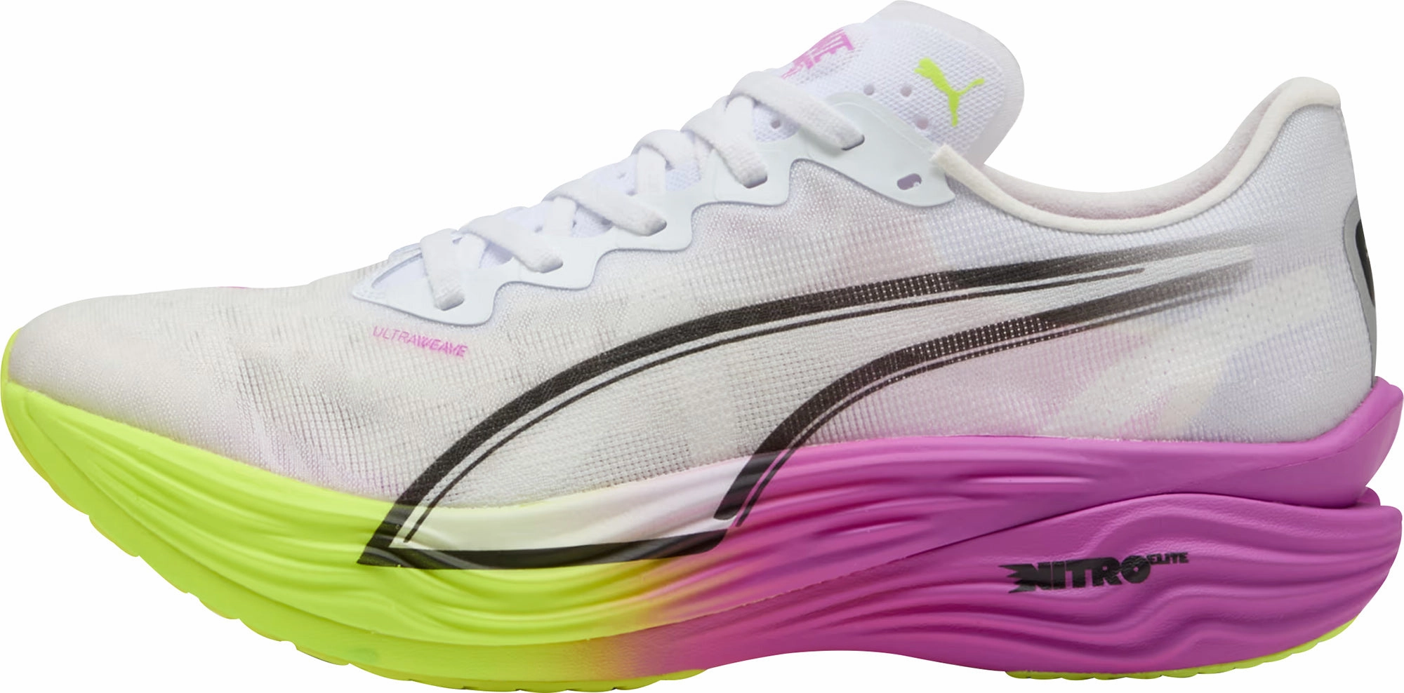 Shoes Puma Puma Deviate Nitro Elite 3 Mens Running Shoes - White
