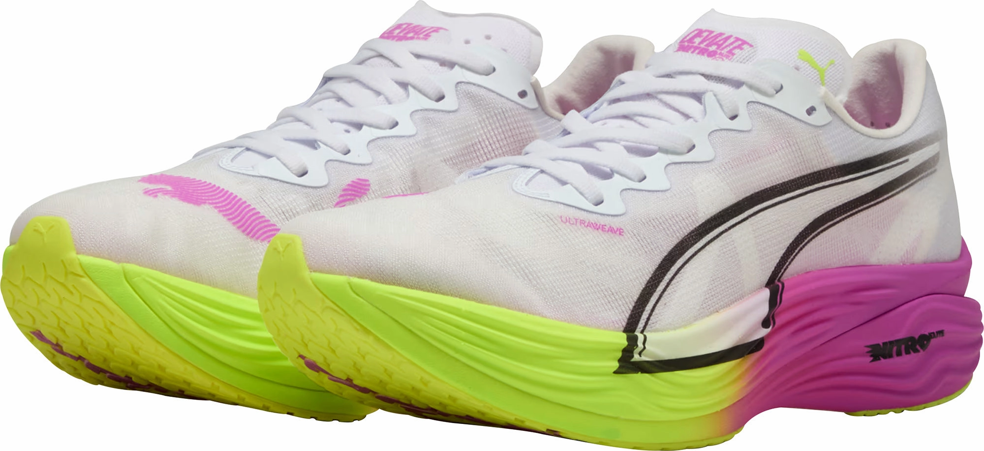 Shoes Puma Puma Deviate Nitro Elite 3 Mens Running Shoes - White