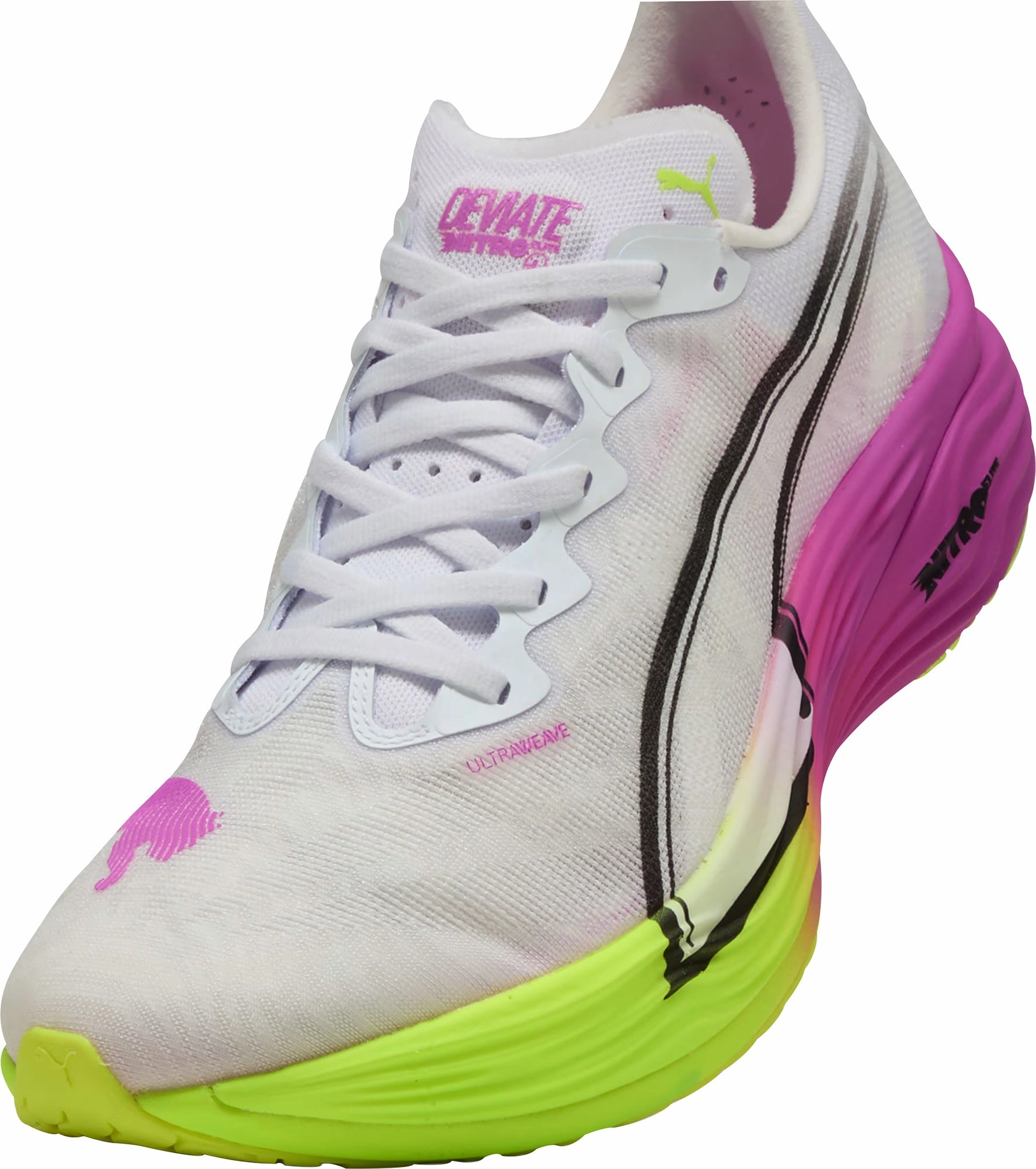 Shoes Puma Puma Deviate Nitro Elite 3 Mens Running Shoes - White