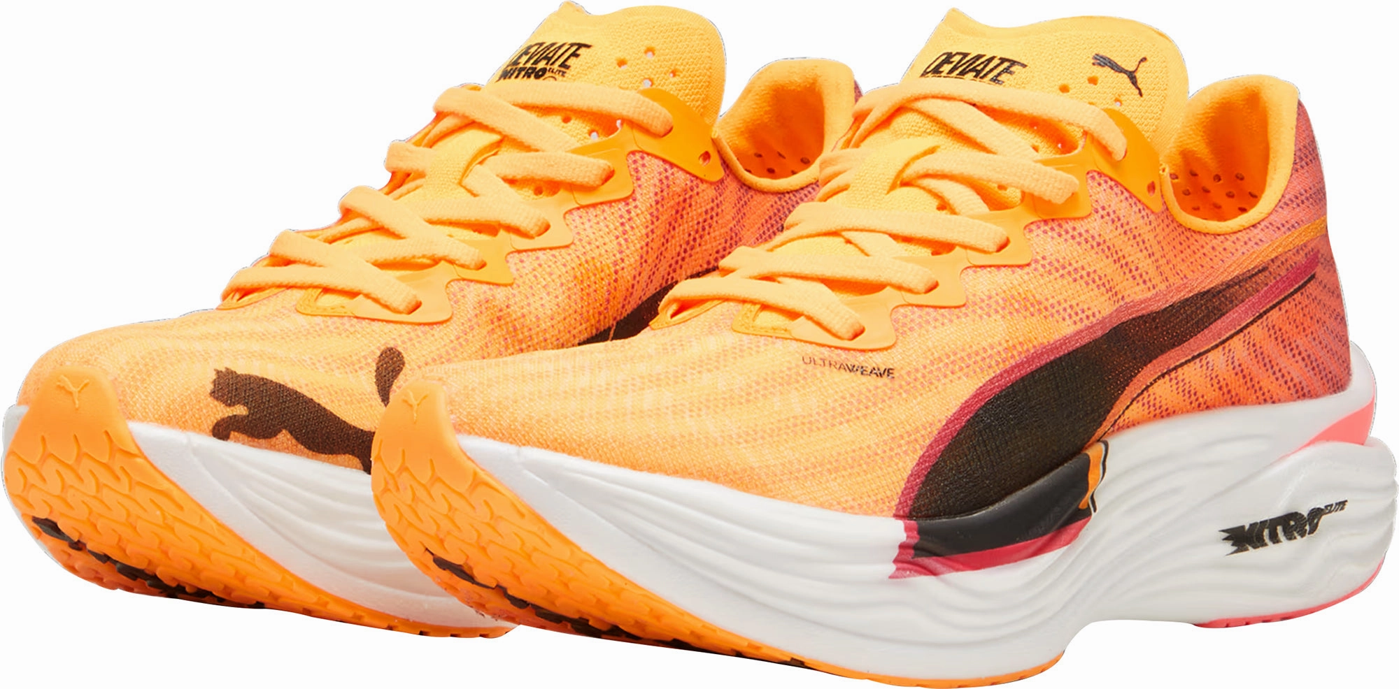 Shoes Puma Puma Deviate Nitro Elite 3 Womens Running Shoes - Orange