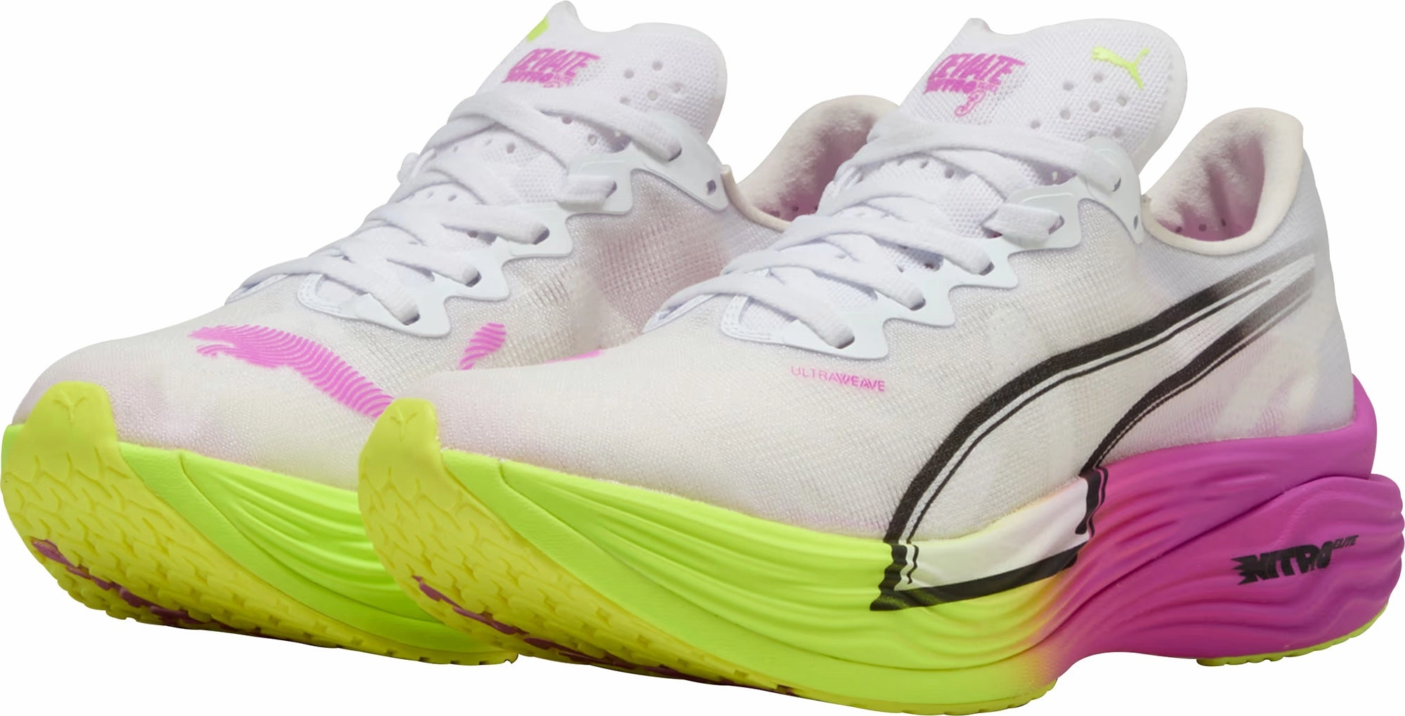 Shoes Puma Puma Deviate Nitro Elite 3 Womens Running Shoes - White