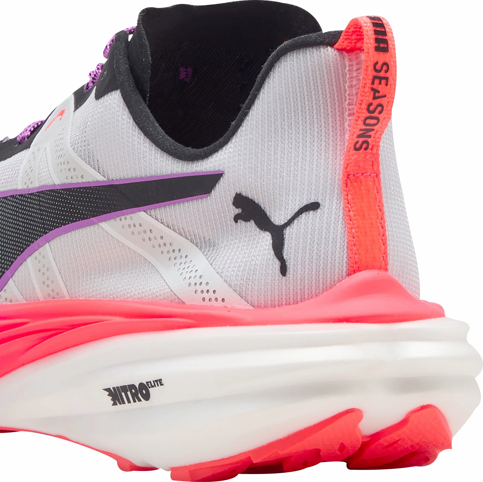 Shoes Puma Puma Deviate Nitro Elite Mens Trail Running Shoes - White