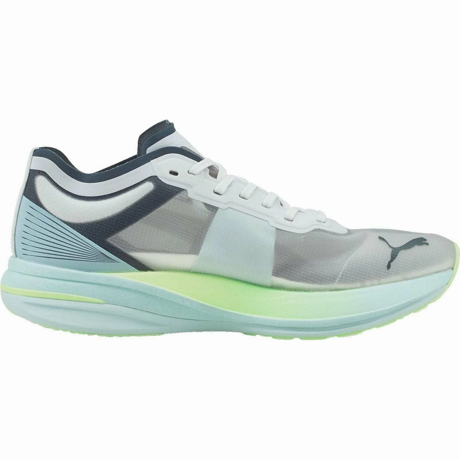 Shoes Puma Puma Deviate Nitro Elite Racer Mens Running Shoes - White