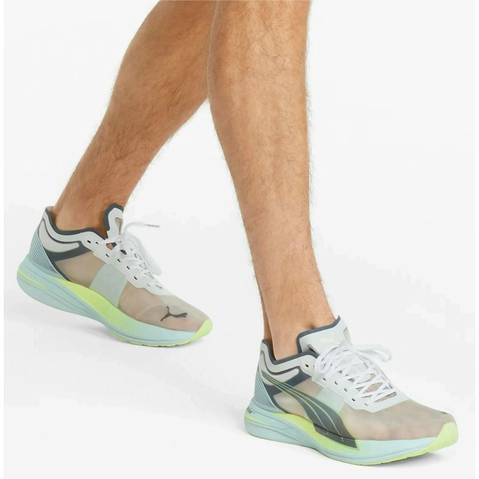 Shoes Puma Puma Deviate Nitro Elite Racer Mens Running Shoes - White